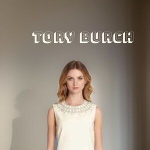 • Tory Burch Embellished Dress •